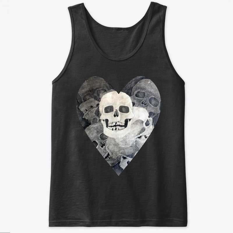 Shades of Gray Vortex Heart of Skulls