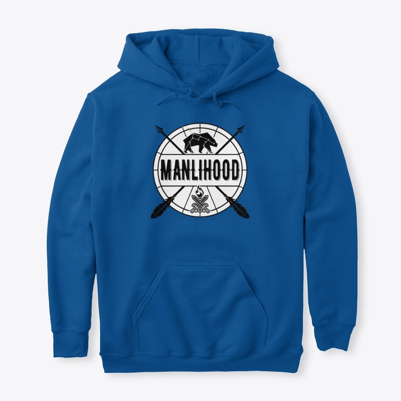 Manlihood Black and White Logo