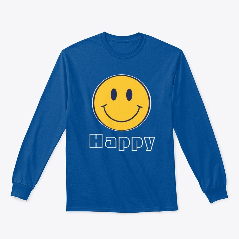 Camiseta clásica de manga larga HAPPY