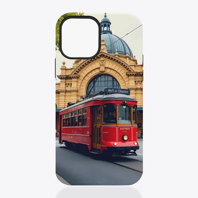 Flinders Street, Melbourne, Australia.