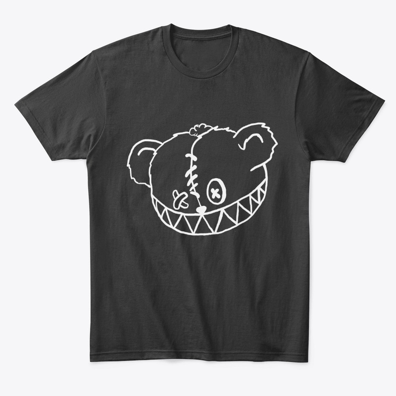 Undead Ted head in white