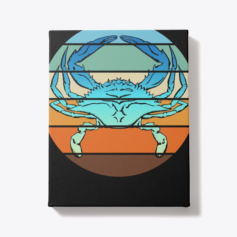 Vintage Sunrise Crabbing SunseCrabbing