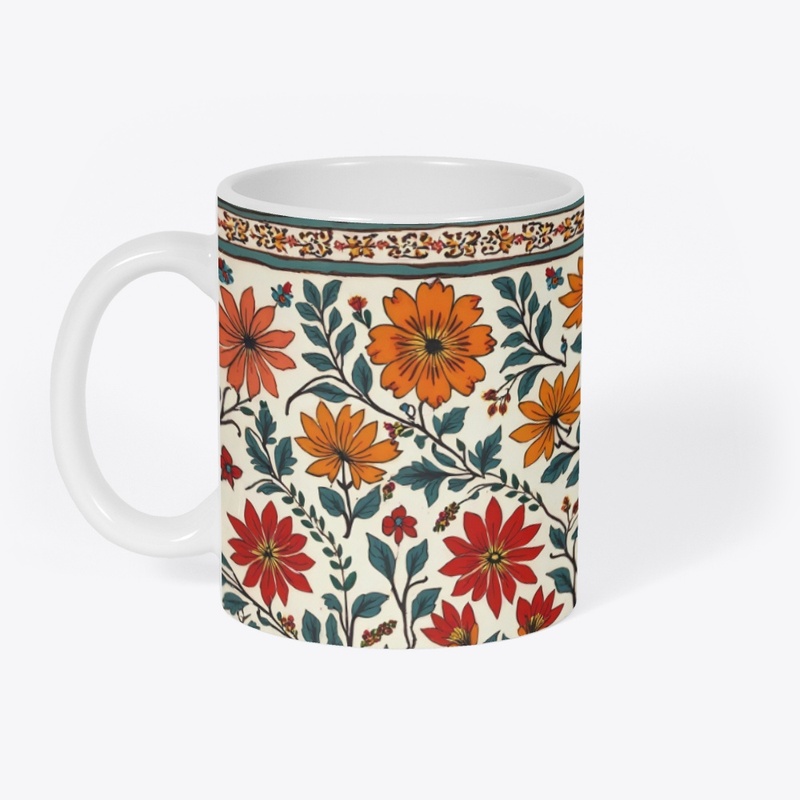 Indian Style Floral Kitchen Coffee