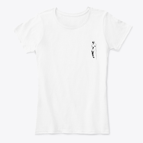 V E N U S  White Camiseta Front