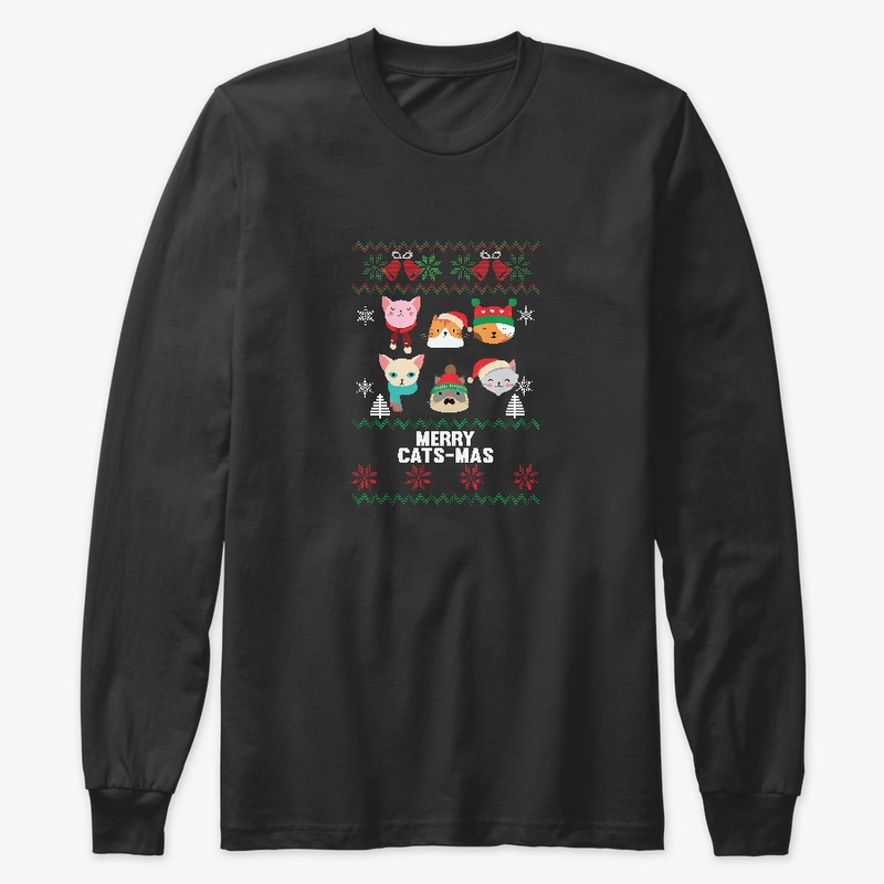 Merry Catsmas Cat  and Winter Lovers