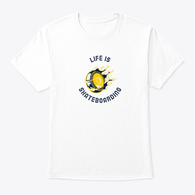 Life is SB - Blue Burning Wheel
