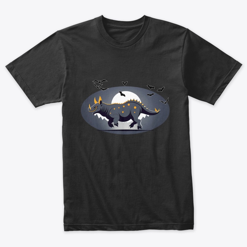 Dinosaur Stylized Triceratops Monster