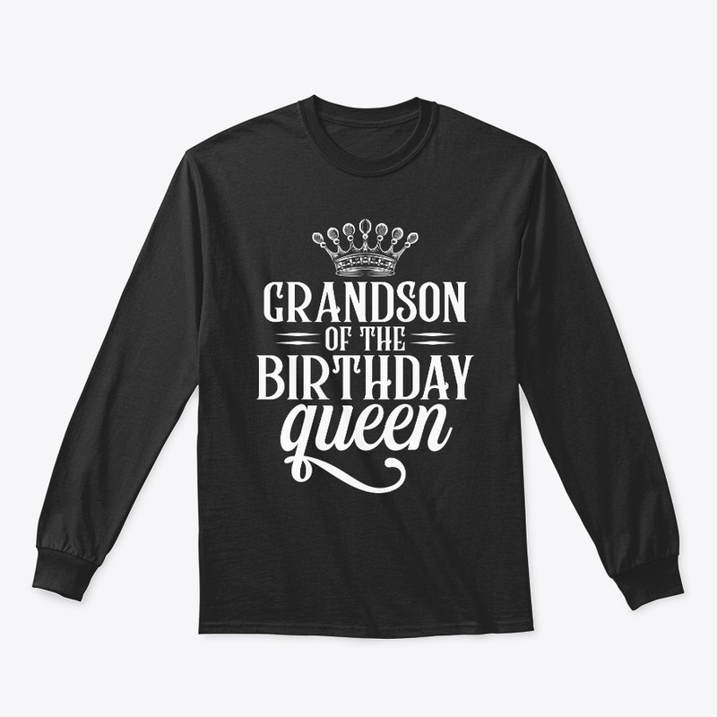 Grandson of the birthday queen t shirt