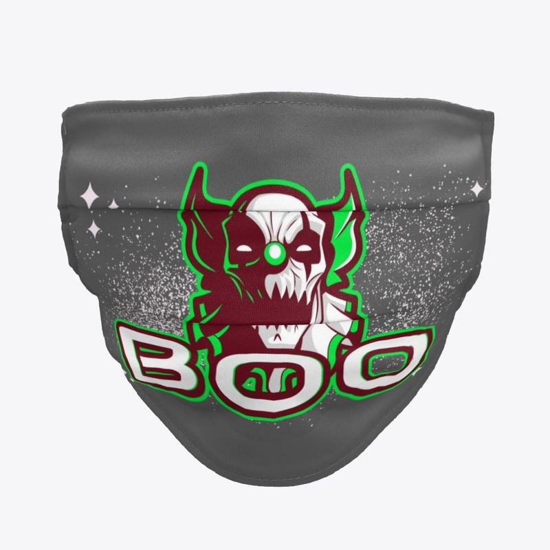 Halloween Face Mask (Clown#2F)