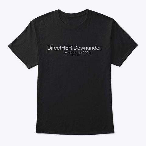 It's Haught Down Under Black Camiseta Front