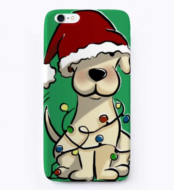Christmas Puppy Phone Case