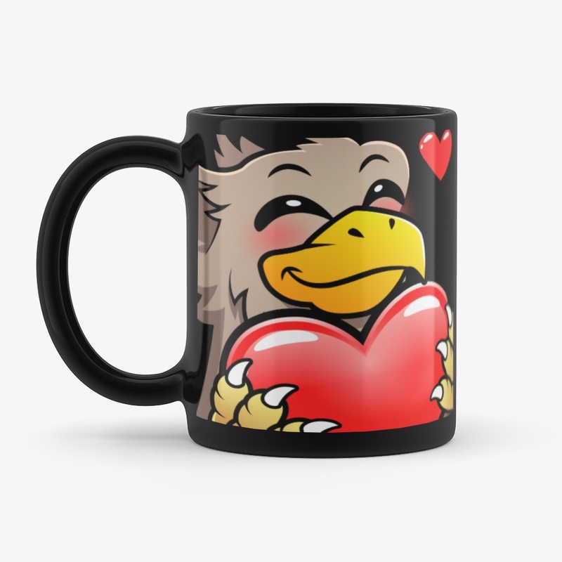 Griffin Heart Mug