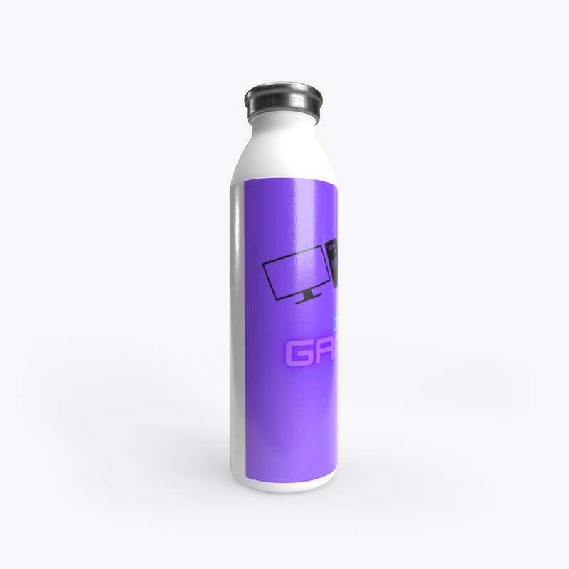 A Gamer water bottle