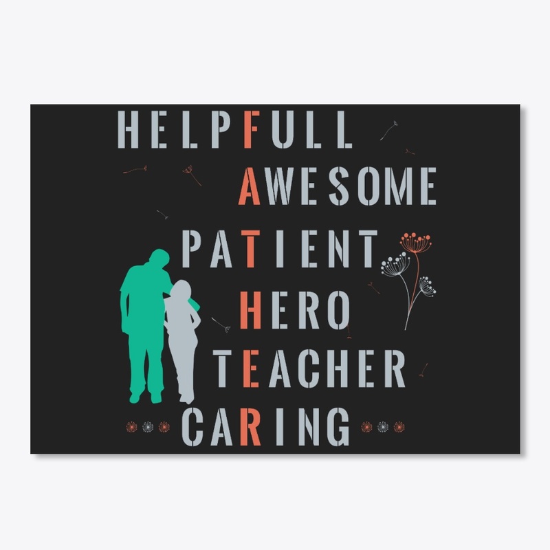 HELPFUL AWESOME PATIENT HERO T-SHIRT