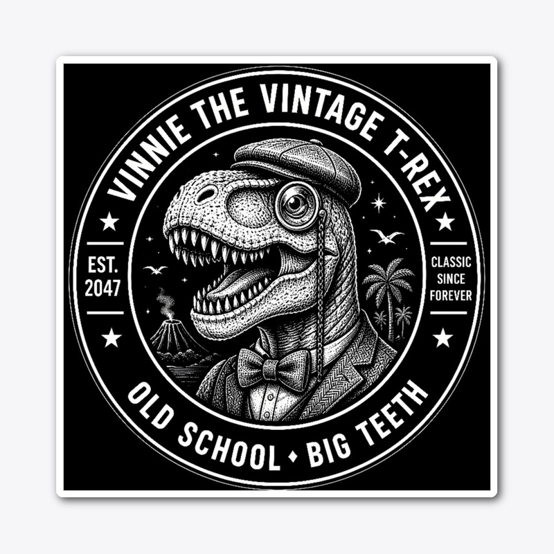 Vinnie the vintage t-rex