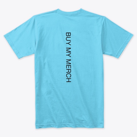 Luhchong Tahiti Blue Maglietta Back