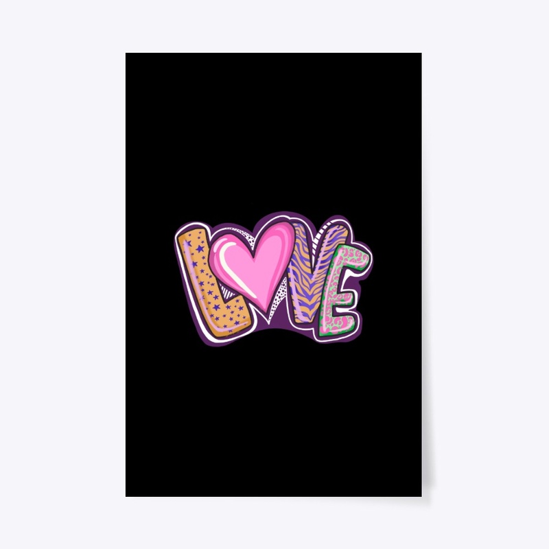 Love Sticker. 