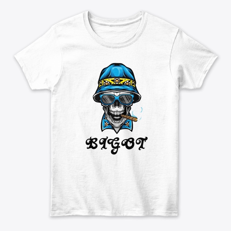 Bigot Skull Blue Hat