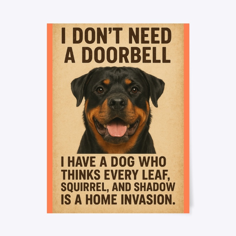 Rottweiler - I Don't Need a doorbell