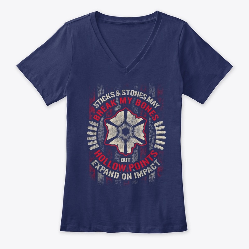 Gun Control Hollow Points t shirt