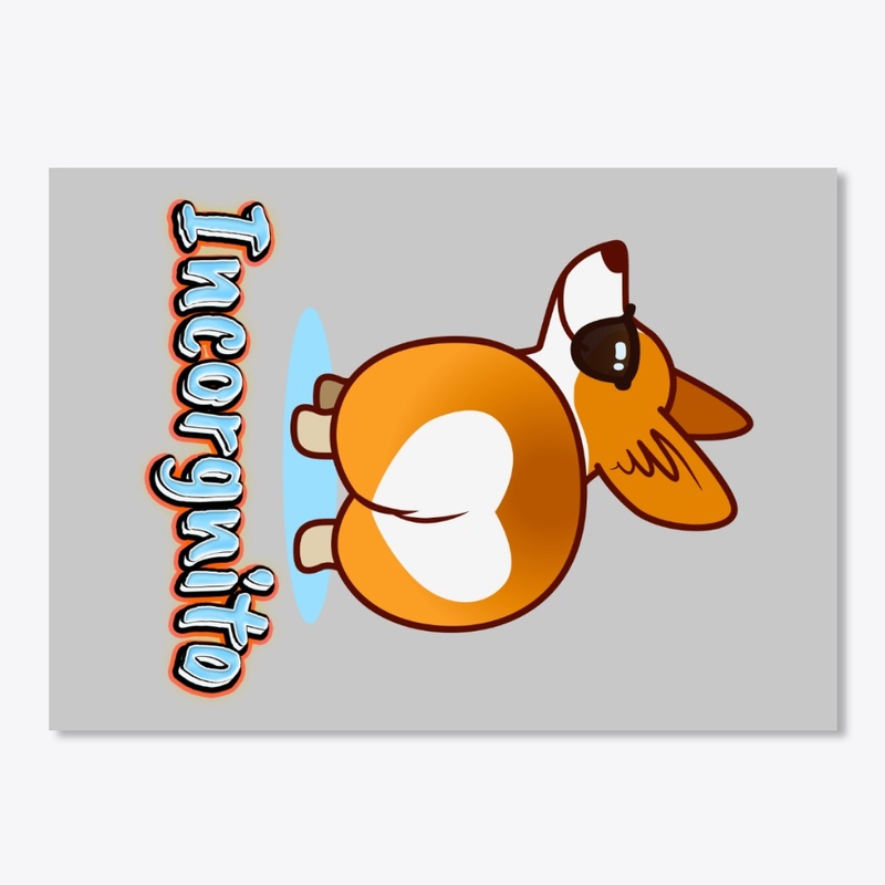 Incorgnito Corgi Dad, Mom Gift