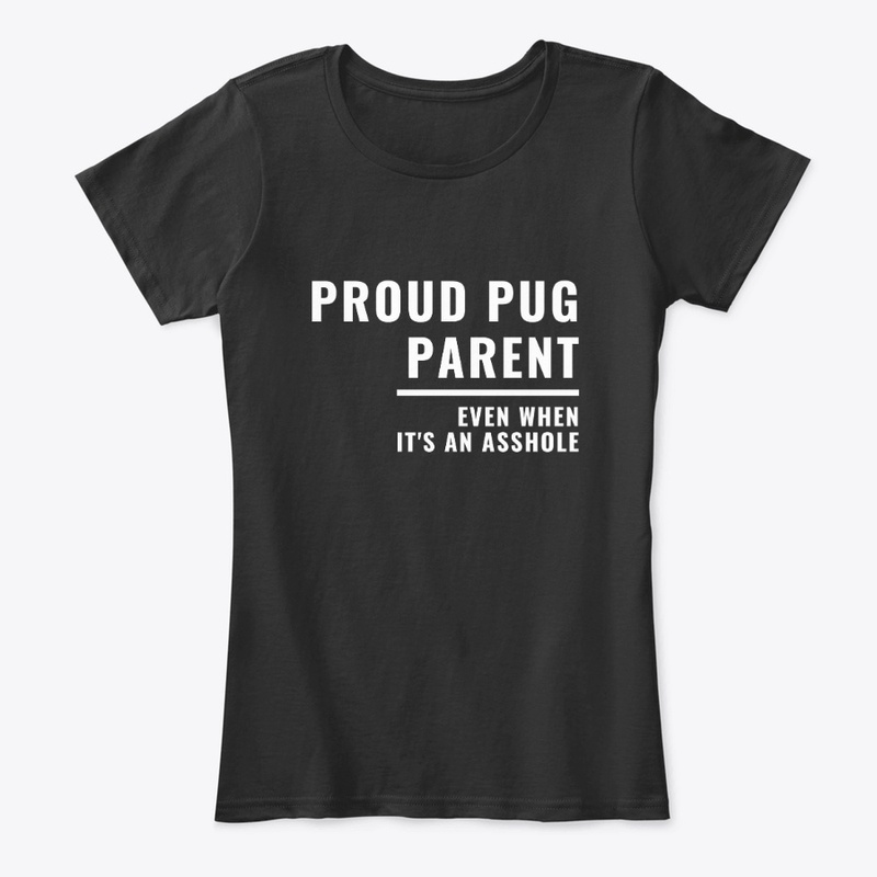 Proud pug parent
