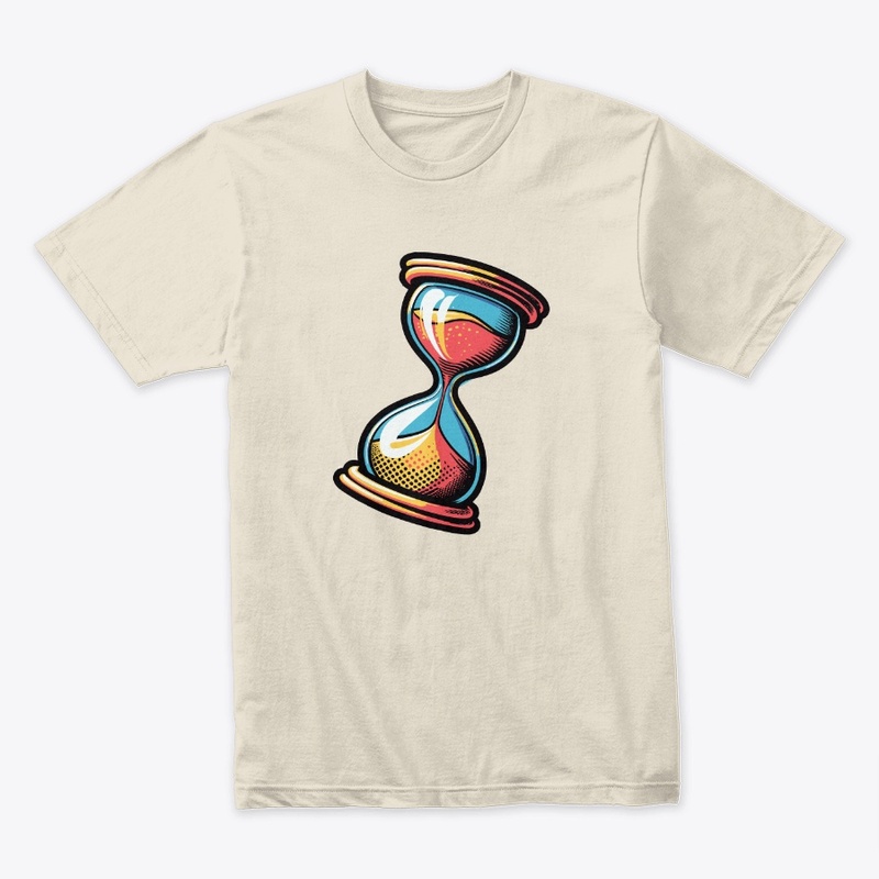 An ancient hourglass, a relic of time