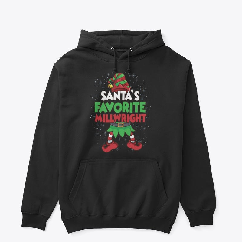 Santa's Favorite Millwright Hoodie