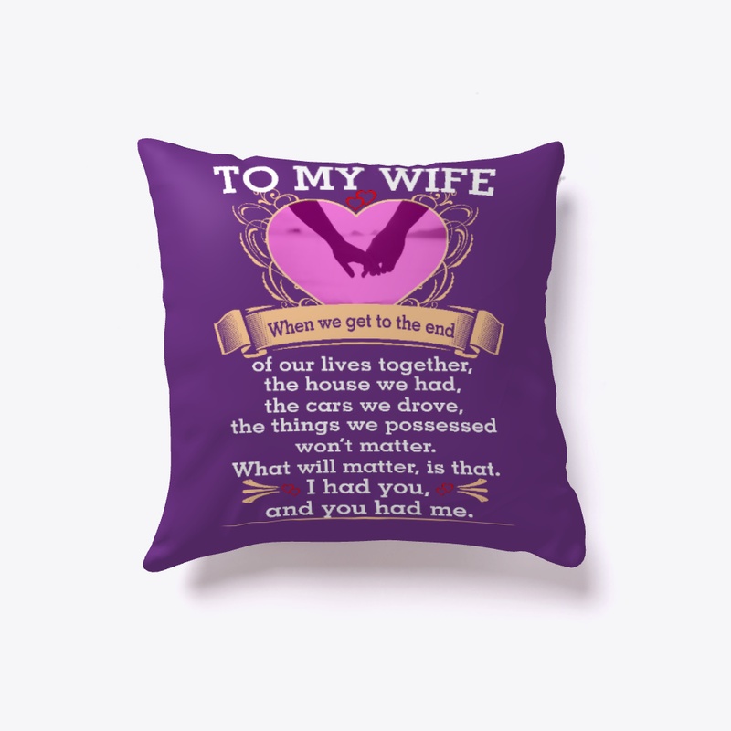 To my wife