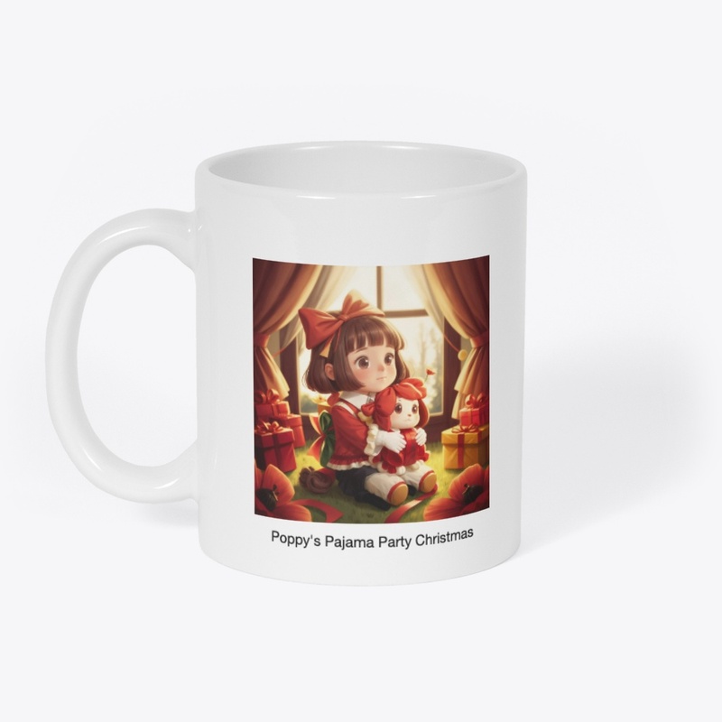 Poppy's Christmas Pajama Mug: Cozy Charm