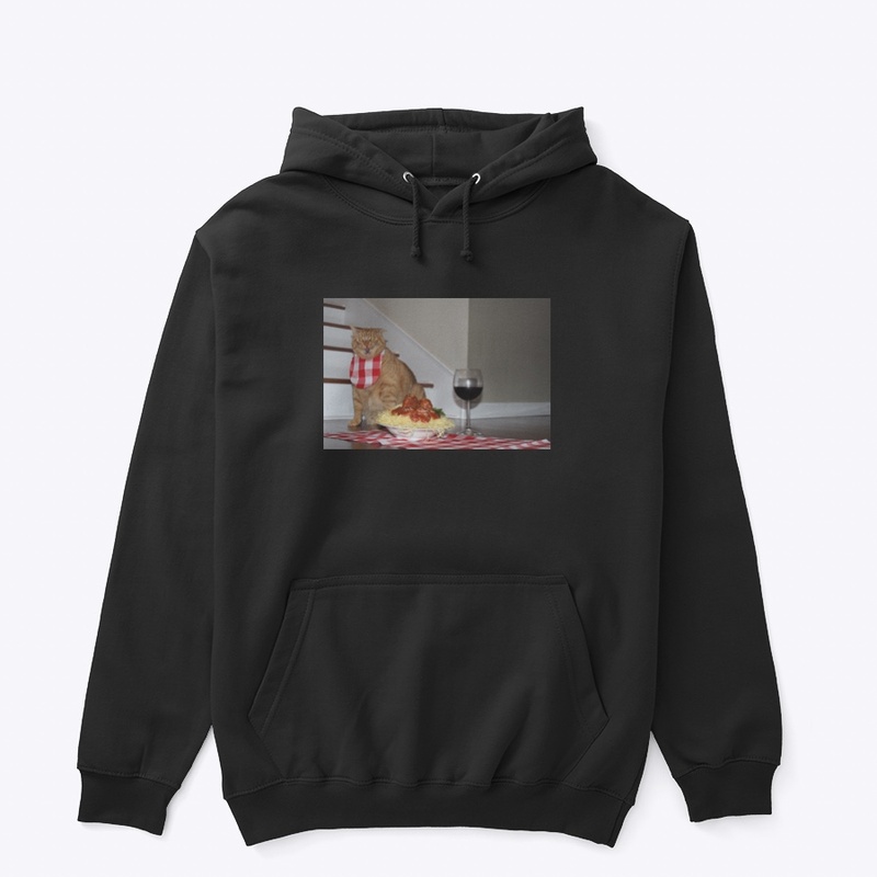Pastacat48 Hoodie (Black)