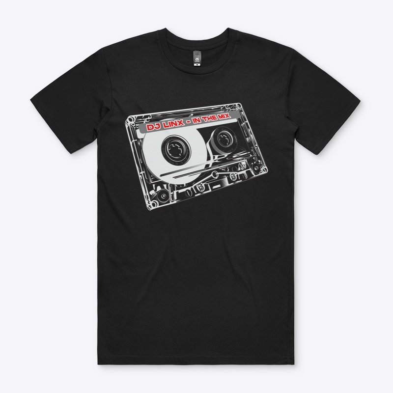 IN THE MIX MIXTAPE TEE BLACK