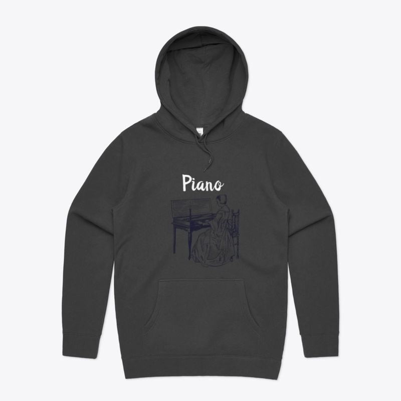Piano design T-shirt