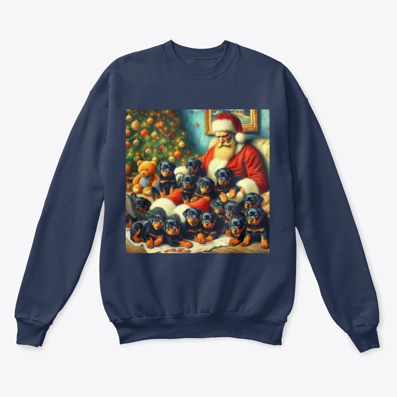 Santa Rottweiler