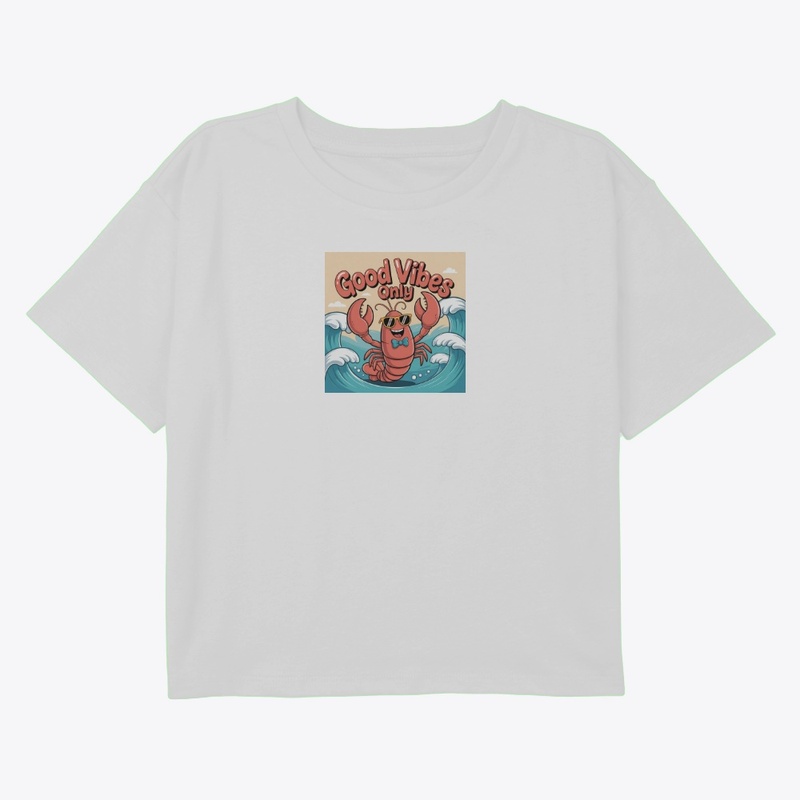 Happy Lobster TShirt Design