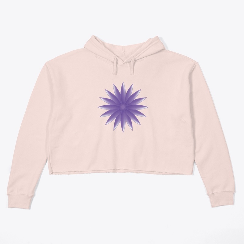 Purple-Sacred Symbol Flower Of Life 