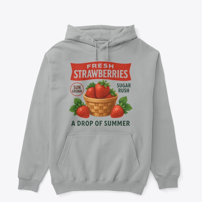 Strawberries | Vintage Fruit Art