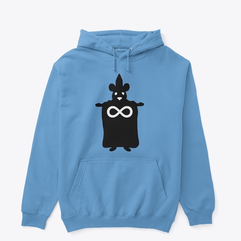 Pope Rat Classic Carolina Blue áo T-Shirt Front