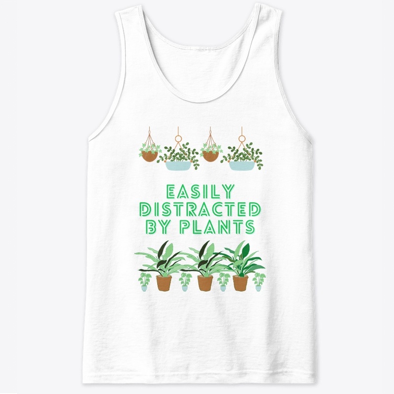 Easily distracted by plants 