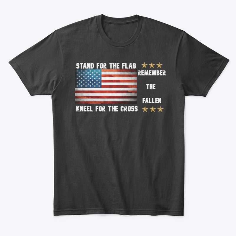 Stand for the Flag short sleeve t-shirt