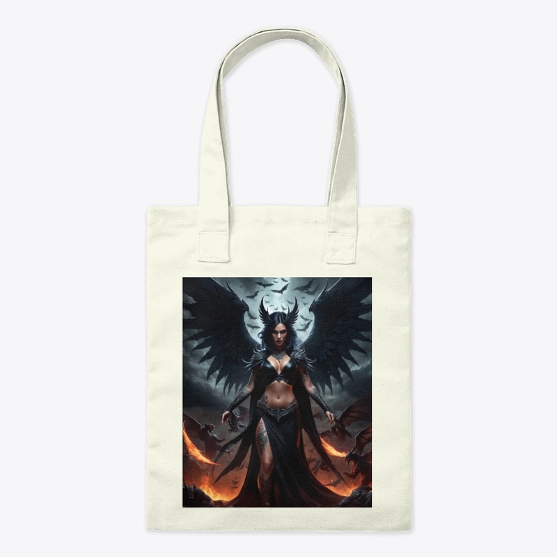 Fierce Winged Demoness Unleashed