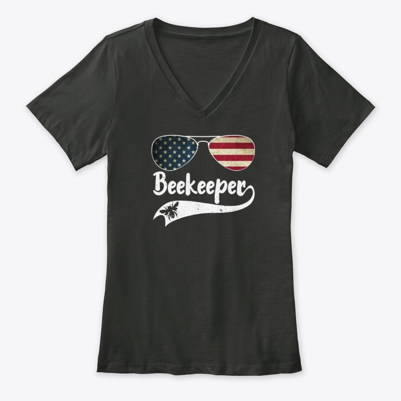 Bee keeper 4th of July US flag Beekeeper