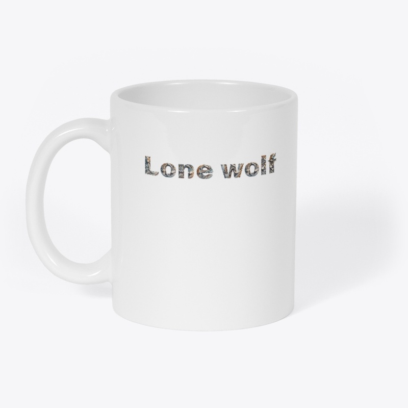 lone wolf-wolf design