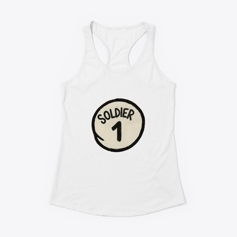 Soldier 1 - Women's Racerback Tank - Women's Racerback Tank - Women's Racerback Tank - Women's Racerback Tank