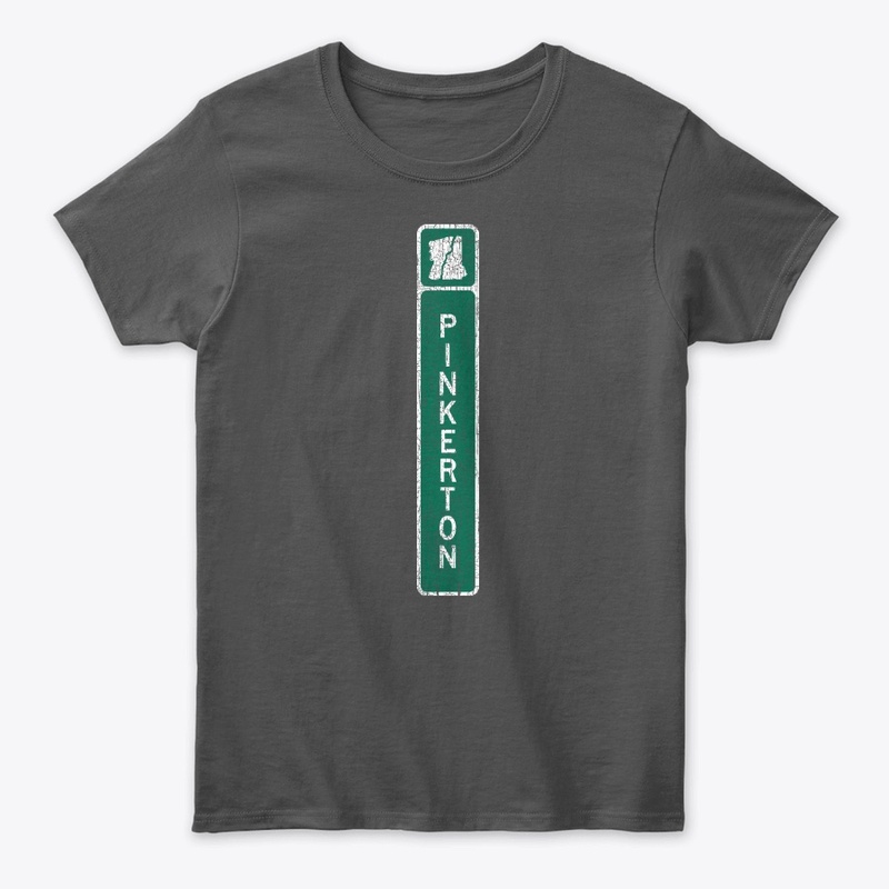 Pinkerton NH TownLine Sign Green White