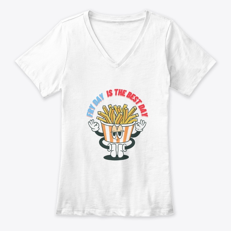 Funny French Fries  comfort T-shirts 