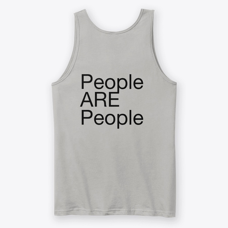 "People ARE People " mens tank top