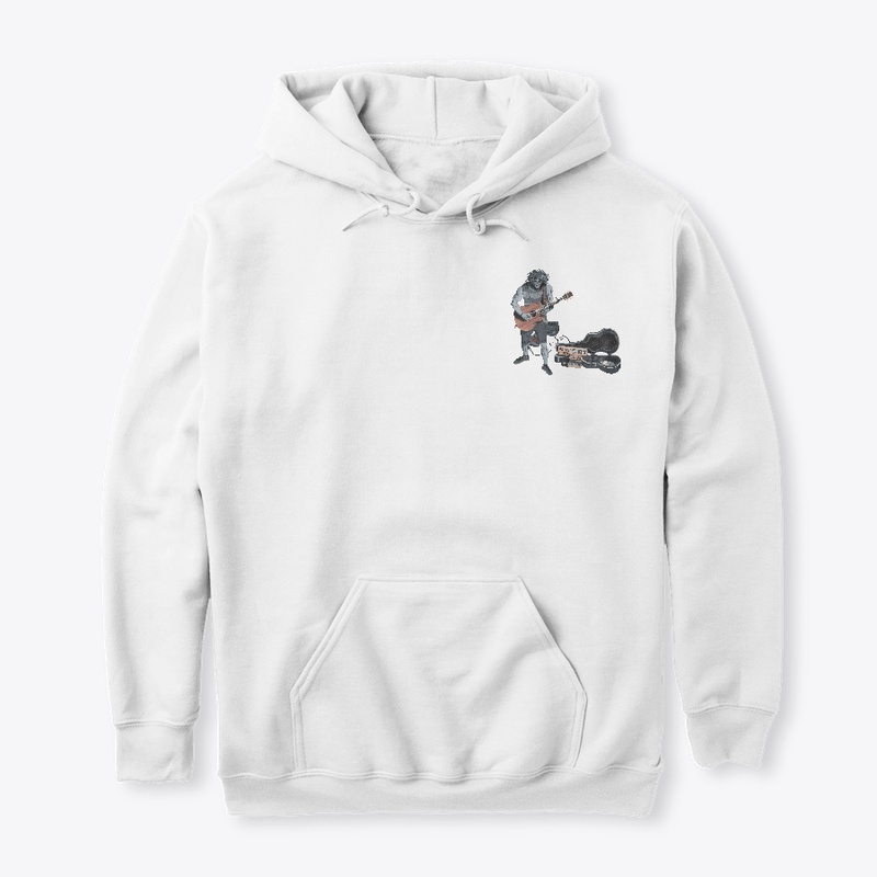 Playing Guitar Music Double Sided Tee