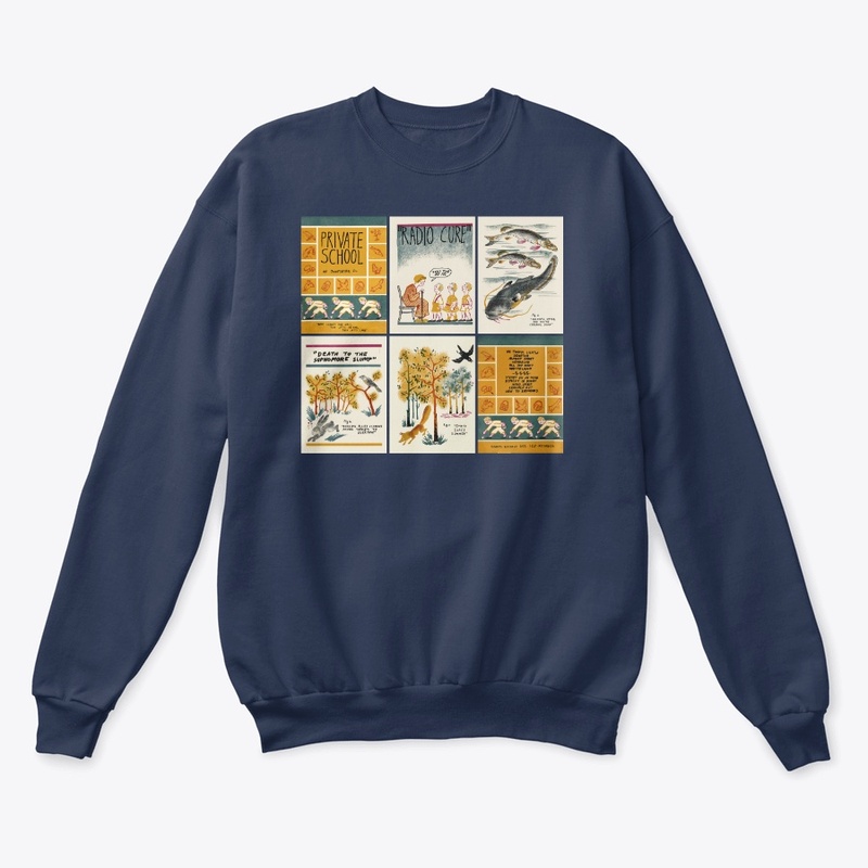 BOOK CREWNECK (NAVY, BLACK, GREEN)