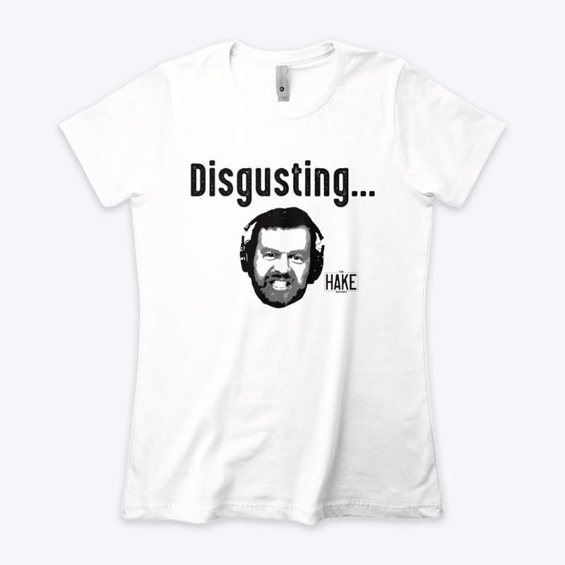 Disgusting / shameful! FACE (Black Text)